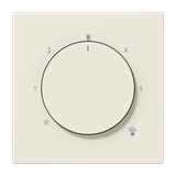 Centre plate with knob room thermostat LS1749BF