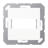 Centre plate for subminiature D-socket A594-1915WW