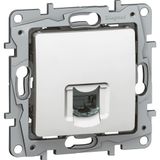 RJ45 socket category 6 UTP white