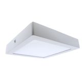 Gelys LED Flush Mount 30W IP54 4000K 1380Lm Square White