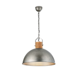 Delhi pendant E27 antique steel