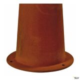 RUSTY 40 Outdoor luminaire, E27 max. 11W, IP55, rusted iron