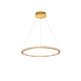 Traic Dimmable Brass Gold Aluminium   & Acrylic  LED 43 Watt 230 Volt  2729Lm 3000K IP20   D: 60 H: 150 cm Adjustable Height