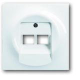 1803-02-74 CoverPlates (partly incl. Insert) carat® Alpine white