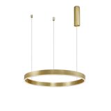 2700-6000K Changing CCT & Dimming Brass Gold Aluminium   & Acrylic  LED 40 Watt 2943Lm  230 Volt IP20   D: 60 H: 200 cm Adjustable Height