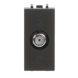 N2150 AN TV outlet SAT 1 gang Anthracite - Zenit