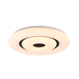 WiZ Rana LED ceiling lamp 50 cm white/black RGBW