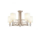 House Vittoria Chandelier Cream with Gold