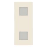 Double indicator unit neutral canvas