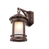 Outdoor Salamanca Wall Lamp Brown