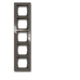 1725-291 Cover Frame Busch-axcent® entrée-grey