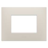 EGO PLATE - IN TECHNOPOLYMER - 3 MODULES - NATURAL BEIGE - CHORUSMART