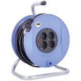 Promotional safety cable reel 285mmØ mm, blue