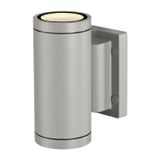 NEW MYRA UP/DOWN wall lamp, GU10 max.2x35W, IP55, silvergrey