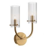 Neoclassic Arco Wall Lamp Brass