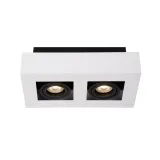 XIRAX Ceiling Light 2xGU10/5W LED DTW White