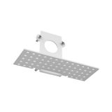 EGO END CAP RECESSED EASY CON FORO WH