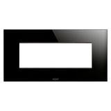 ICE PLATE - IN GLASS - 6 MODULES - BLACK - CHORUSMART