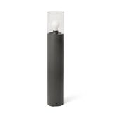 KILA POLE L.H700 E27 DARK GREY TRANSP.GLASS