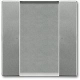 6735/01-803 CoverPlates (partly incl. Insert) Remote control grey metallic