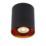 Lucide BIDO - Ceiling spotlight - Ø 8 cm - 1xGU10 - Black