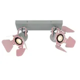 Lucide PICTO - Ceiling spotlight Children - 2xGU10 - Pink