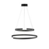 Triac Dimmable Sandy Black Aluminium   & Acrylic  LED 93 Watt 230 Volt  3422Lm 3000K IP20  D: 80 W: 80 H: 120 cm Adjustable Height & Rotating