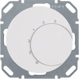 Thermostat, change-over contact, centre plate, R.1/R.3, p. white gloss