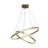 Modern Rim Pendant Lamp Brass