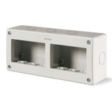 ENCLOSURE IP40 - 3+3 GANG