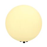 ROTOBALL FLOOR outdoor luminaire, E27, max. 24W, IP44, white