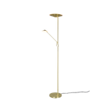 Brantford LED floor lamp matt brass