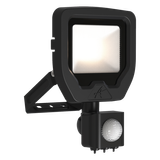 Calinor EVO Floodlight PIR Warm White 10W Black