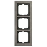 1723-298 Cover Frame Busch-axcent® concrete grey