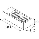 ESKINA WL FRAME 27W 3000/4000K 230V LED IP65 anthracite