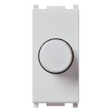 Dimmer 230V 100-500W push-push Silver