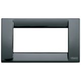 Classica plate 4M metal black