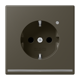 SCHUKO socket with LED pilot light LC321 LC1520-OLNW241