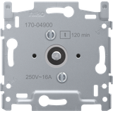 Base for 2-pole timer, adjustable up to 120 minutes, 16 A/250 Vac, scr