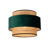 Lucide JAVOR - Flush ceiling light - Ø 38 cm - 1xE27 - Green