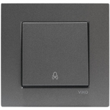 Novella Dark Grey Buzzer Switch