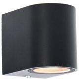 Outdoor Light without Light Source - wall light Sacramento - 1xGU10 IP44  - Black