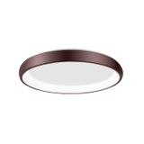 Triac Dimmable Brown Aluminium  & Acrylic  LED 50 Watt 230 Volt  2876Lm 3000K IP20  D: 61 H: 8.5 cm