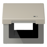 Hinged lid USB with centre plate ES2990KLUSB