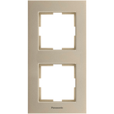 Karre Plus Accessory Bronze Two Gang Frame