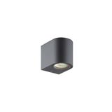 Wall Lamp Dark Gray Round H:80 Tilos