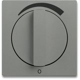 1740 DR/03-803 CoverPlates (partly incl. Insert) Busch-axcent®, solo® grey metallic