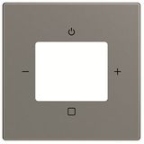 8252-803-101 CoverPlates (partly incl. Insert) Multimedia grey metallic