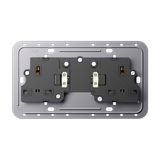 2-gang 13 A BS socket insert BS2172EINS