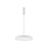 2700-4000K CCT Dimmable Sandy White Aluminium  & Acrylic  LED 40 Watt 220-240 Volt   2541Lm IP20  Remote Control Included  D: 45 H: 150 cm Adjustable Height